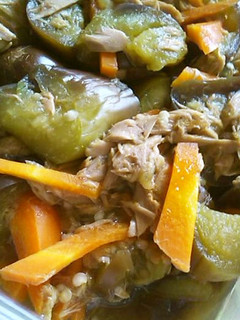 カレー風味 ツナとナスの和風煮-レシピのメイン写真