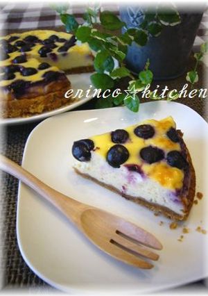 簡単♪ブルーベリーヨーグルトケーキ✿✿-レシピのメイン写真