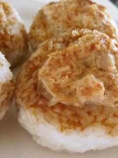 ♪ツナとマヨネーズの焼おにぎり♪-レシピのメイン写真