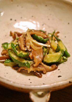 干しきゅうりと干し椎茸の生姜煮-レシピのメイン写真