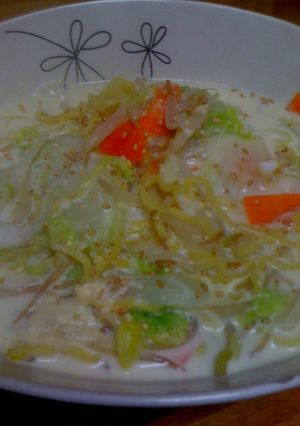 あつあつ豆乳まろやかラーメン-レシピのメイン写真