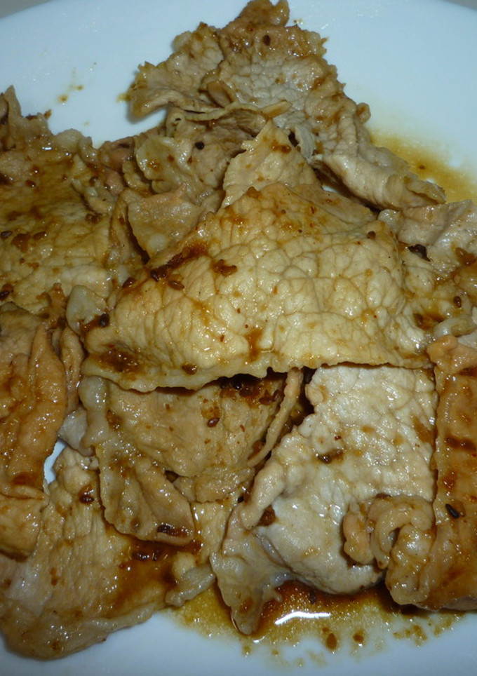 5分でできる！簡単豚のしょうが焼き-レシピのメイン写真