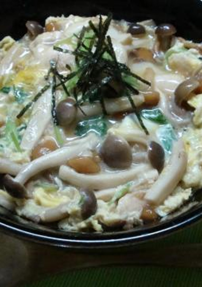 きのこたっぷり＆卵たっぷり♪きのこの山丼-レシピのメイン写真