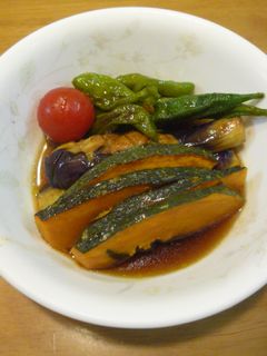 夏野菜の揚げ浸し-レシピのメイン写真