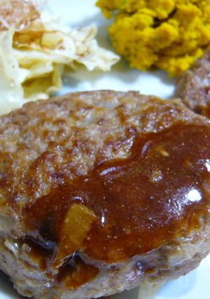 バレない♪　チーズin♡豆腐ハンバーグ-レシピのメイン写真