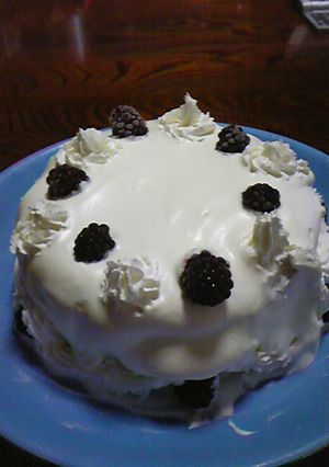 ☆ブラックベリーのケーキ☆-レシピのメイン写真