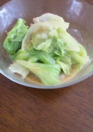 レタスのごまあえ-レシピのメイン写真