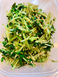 水菜の胡麻和え-レシピのメイン写真