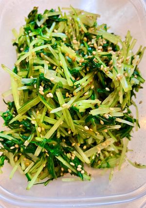 水菜の胡麻和え-レシピのメイン写真