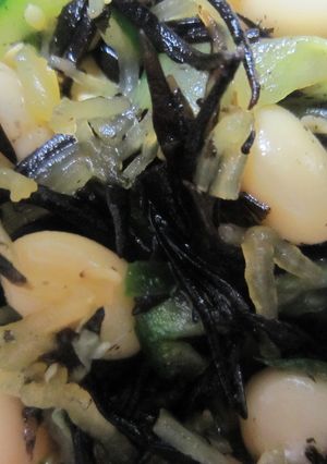 そうめん瓜と豆の和え物-レシピのメイン写真