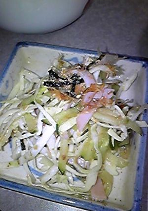キャベツが主役【おかかサラダ】-レシピのメイン写真