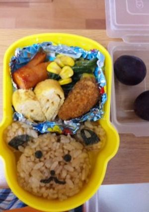 お弁当11 ｸﾏさん-レシピのメイン写真
