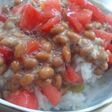暑くなる季節にトマト納豆和え♪