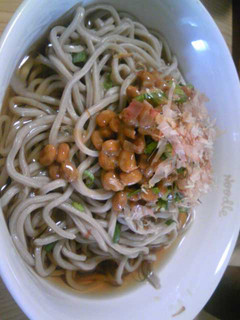 冷やし納豆そば-レシピのメイン写真