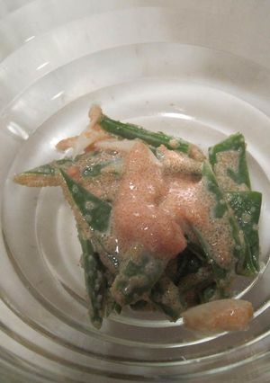 おつまみにも最高インゲンのタラマヨ和え-レシピのメイン写真