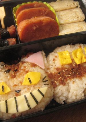 ［キャラ弁］簡単♪ネコバスのキャラ弁-レシピのメイン写真