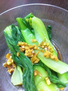 超簡単☆チンゲン菜の香味和え-レシピのメイン写真