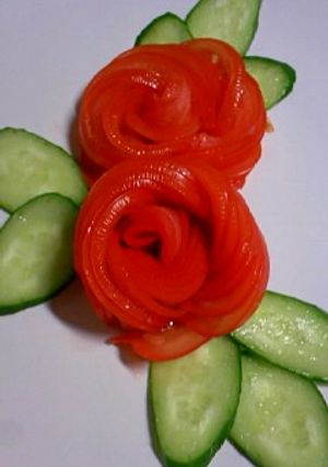 トマトのバラ【全部食べれます】-レシピのメイン写真