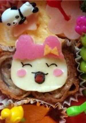 キャラ弁＊ちゃまめっちでプリティなお弁当-レシピのメイン写真