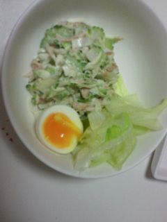 ゴーヤのツナマヨサラダ-レシピのメイン写真