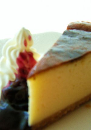 カフェの美味しいベイクドチーズケーキ♬-レシピのメイン写真