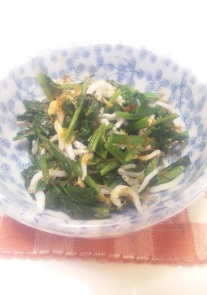 ☆ほうれん草ｉｎシラスのお浸し-レシピのメイン写真