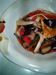 素揚げ野菜の和風マリネ?-レシピのメイン写真