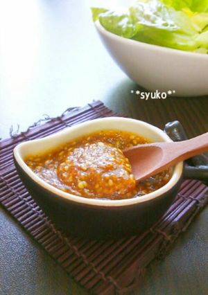 胡麻味噌＊祖母の味を思い出しながら＊-レシピのメイン写真
