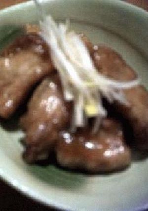 揚げ豚のニンニク味噌和え-レシピのメイン写真