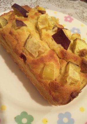ヘルシーなさつまいもケーキ-レシピのメイン写真