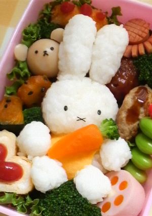 キャラ弁　ミッフィー-レシピのメイン写真
