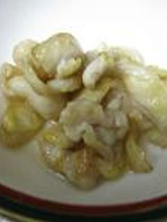 簡単!鳥皮で酢の物-レシピのメイン写真