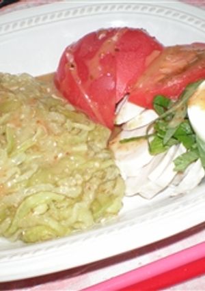 なすそうめんdeサラダうどん風-レシピのメイン写真