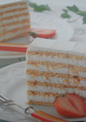 クラッカーケーキ-レシピのメイン写真