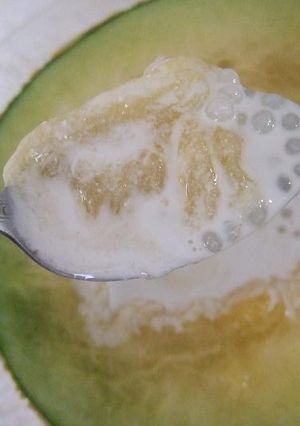 最高に贅沢なメロンの食べ方♪-レシピのメイン写真