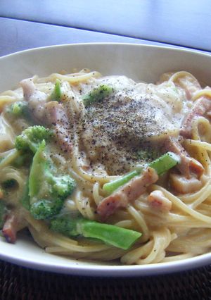 いつものクリームパスタ-レシピのメイン写真