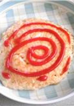 簡単、美味しいお好み焼き風オムレツ＾＾-レシピのメイン写真