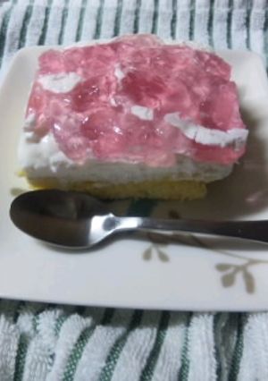 果物無くても可愛い☆ムースケーキ☆-レシピのメイン写真