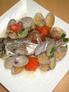 鯵のアクアパッツァ-レシピのメイン写真