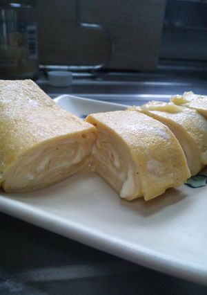 大好きな母の味*チーズ卵焼き-レシピのメイン写真