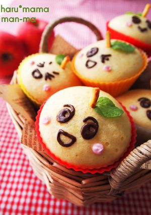 りんごみるくチャン♥蒸しケーキ-レシピのメイン写真