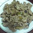 豚肉と茄子の炒めもの