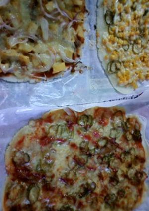 小麦ゼロのカリカリ米粉ピザ-レシピのメイン写真