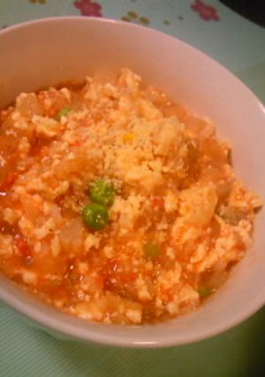 ダイエット続編☆これも満足…豆腐リゾット-レシピのメイン写真