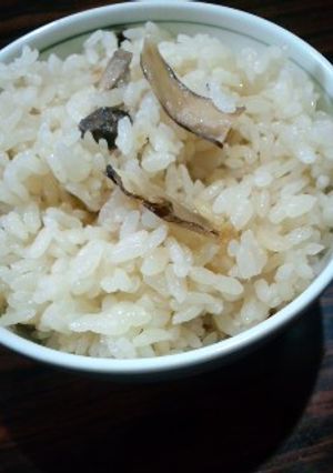 うちの♪松茸ご飯-レシピのメイン写真