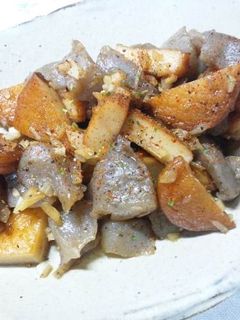 こんにゃく&さつま揚げの炒り煮-レシピのメイン写真