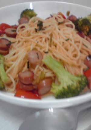 ブロッコリー＊トマトパスタ-レシピのメイン写真