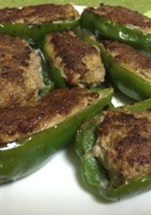 ピーマンの肉詰め-レシピのメイン写真