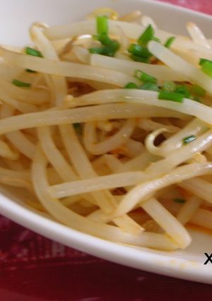 台湾家庭料理★もやしの　ＸＯ醤合え　★　-レシピのメイン写真