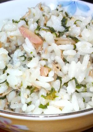 大根菜の混ぜご飯♪-レシピのメイン写真